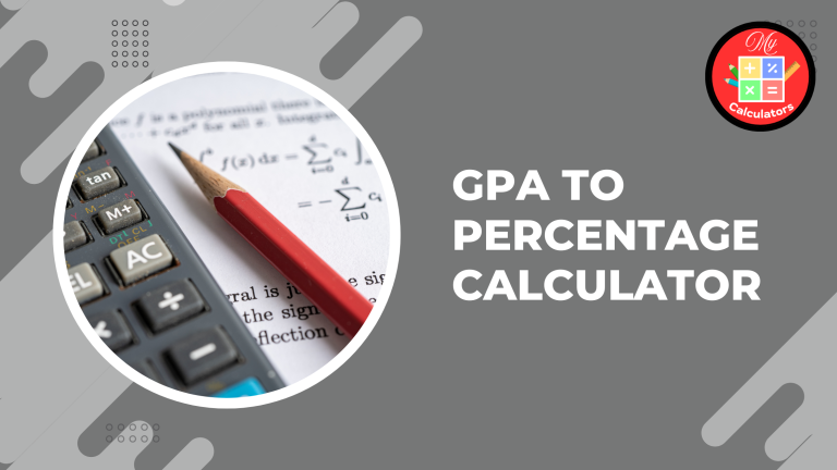 GPA-to-Percentage-Calculator