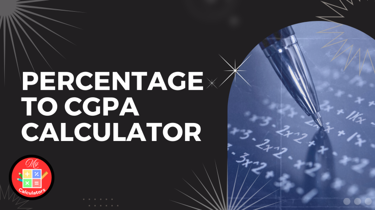Percentage-to-CGPA-Calculator