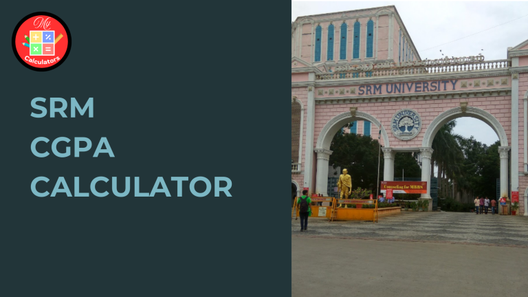 SRM-CGPA-CALCULATOR